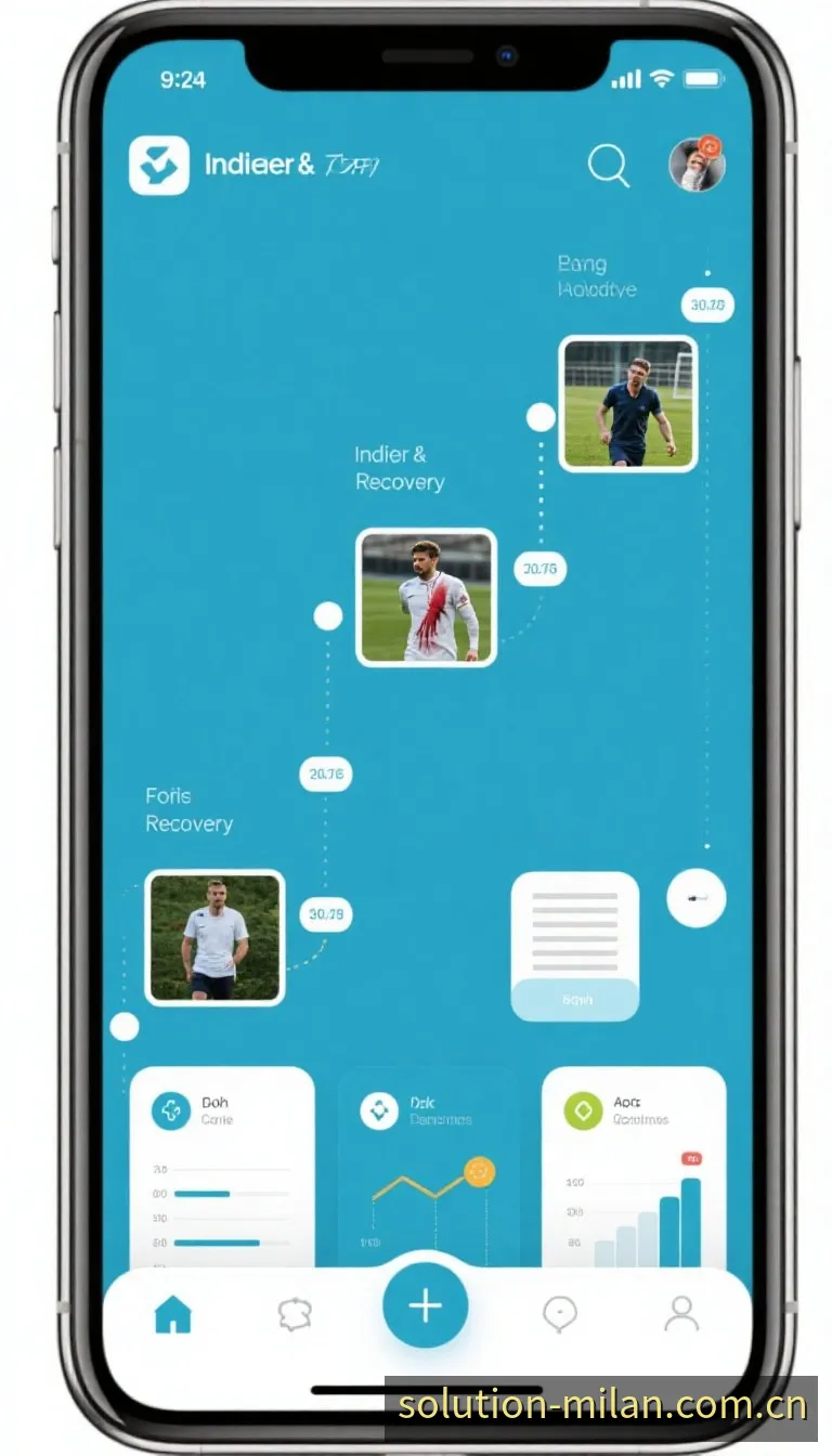 米兰体育 App 移动端功能界面预览