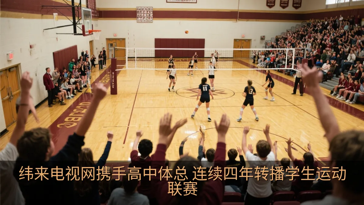 学生篮球与排球选手在赛场上奋力拼搏
