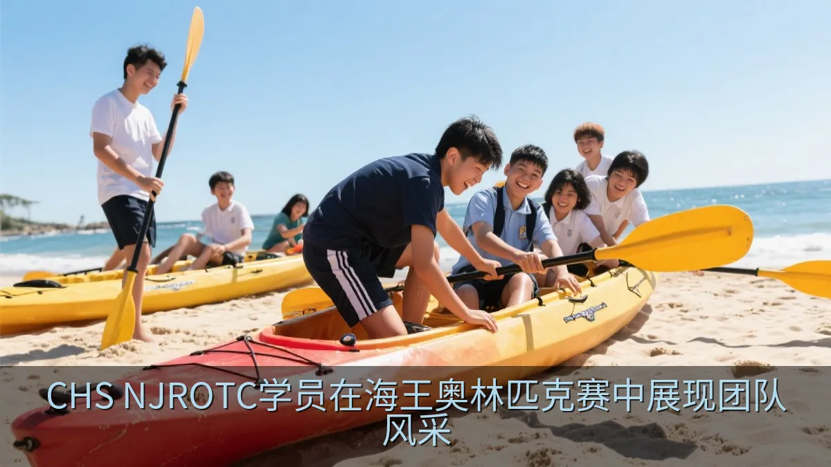 CHS NJROTC学员在海王奥林匹克赛中展现团队风采