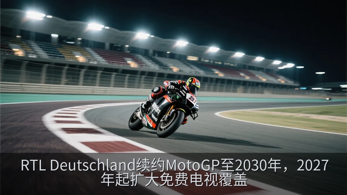 RTL Deutschland续约MotoGP至2030年，2027年起扩大免费电视覆盖